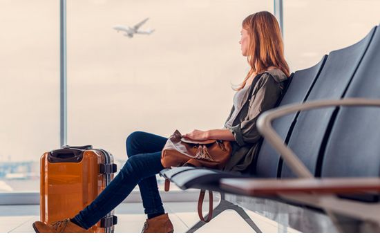 Acompanhe seu voo com App.