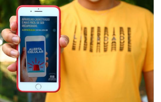 Alerta de erro de senha