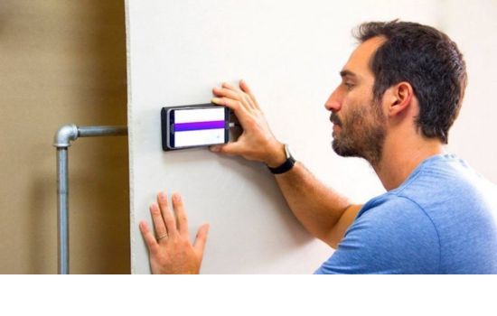 Enxergue dentro da parede com celular